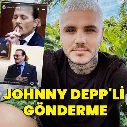  Johnny Depp'li gönderme