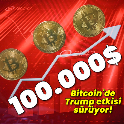 Bitcoin'de Trump etkisi: İlk kez 100 bin doları geçti