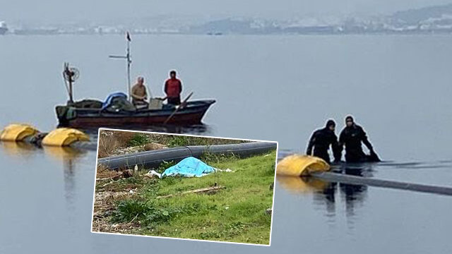 Balıkçıların ağına takıldı! Elleri ve ayakları bağlanmış!