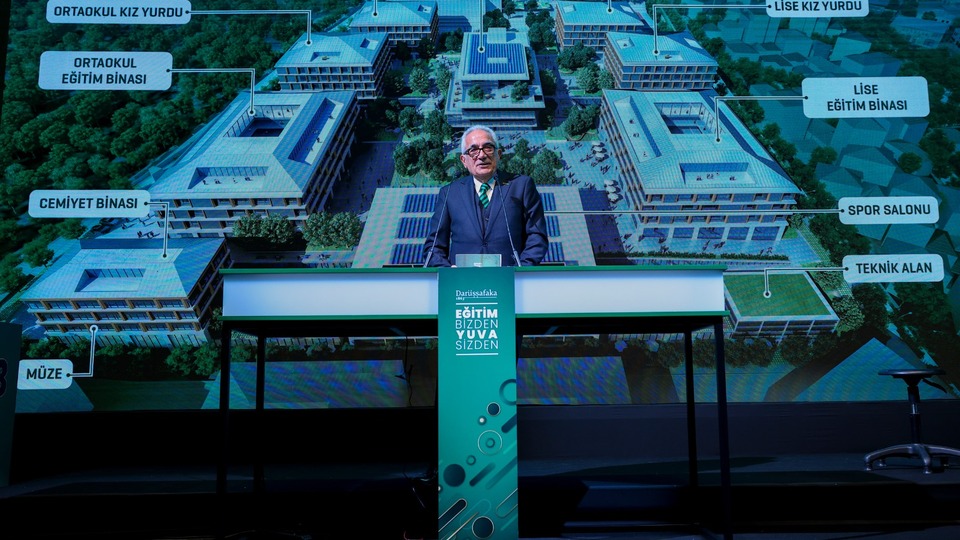 Darüşşafaka yeni kampüsünün temelini attı