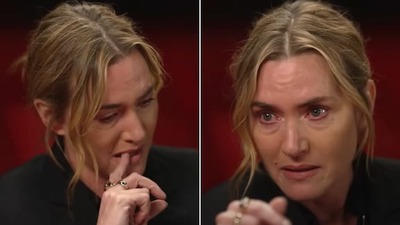 Gözyaşlarını tutamadı