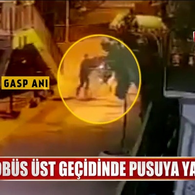 Metrobüs durağında gasp kabusu!