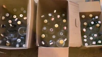 Kayseri'de 294 şişe kaçak alkol ele geçirildi