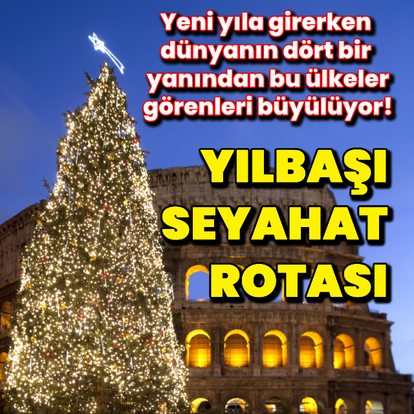 Yılbaşı seyahat rotası!