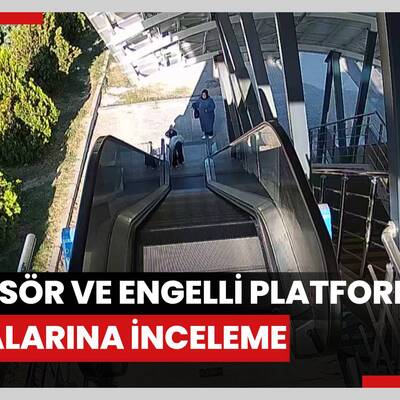 ABB, yürüyen merdiven, asansör ve engelli platform arızalarına yönelik inceleme gerçekleştirdi