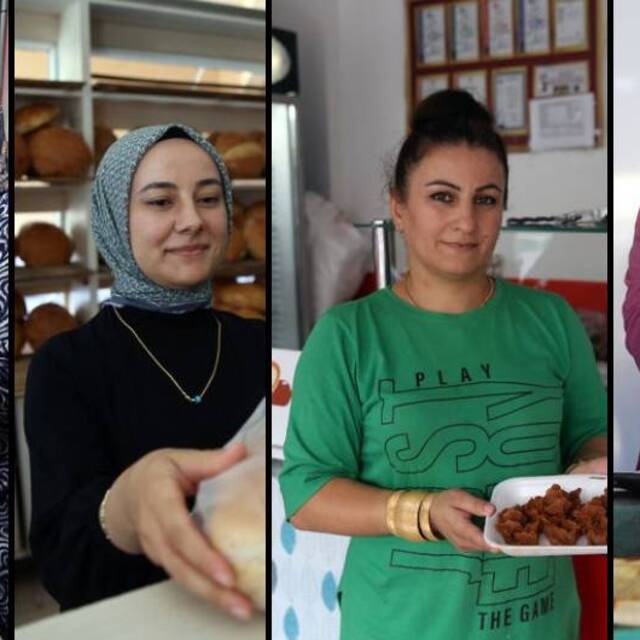 Bu ilçede her 3 esnaftan biri kadın