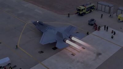 Milli uçak KAAN'dan yeni fotoğraflar