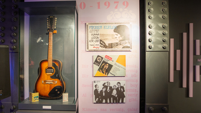 'Müzik TR100' sergisi Müze Gazhane'de