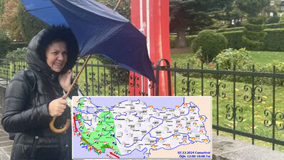 Meteoroloji saat vererek uyardı! 5 bölgede sağanak!