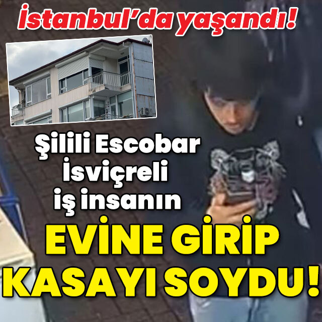 İstanbul'da Şilili Escobar, İsviçreli iş insanı Kekork'u soydu!