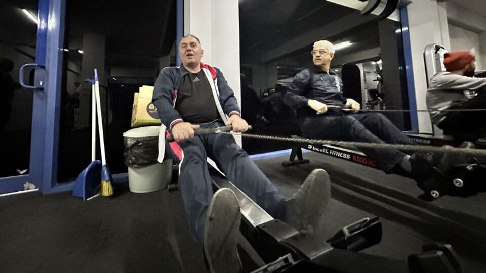 Düzce'de muhtarlar sporla zinde kalıyor