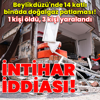 İstanbul'da 14 katlı binada patlama!