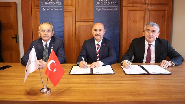 Düzce'de üniversite ile fındık iş birliği