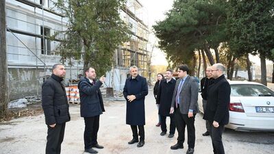 Edirne'deki Sanayi Kışlası'nda restorasyon