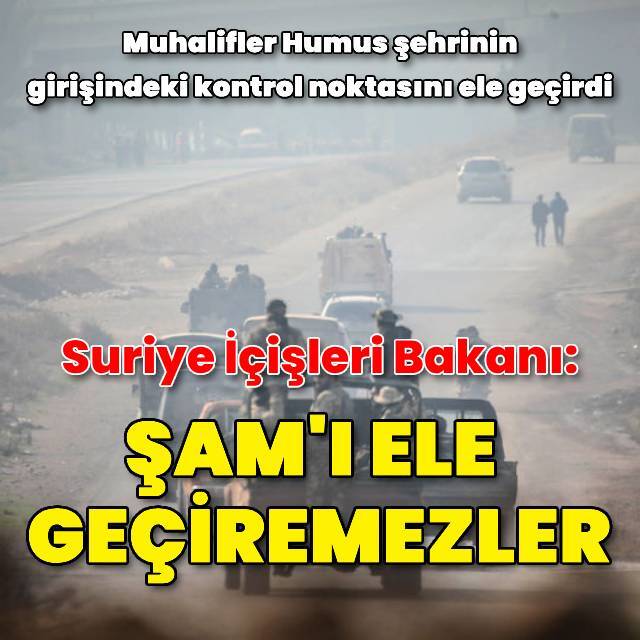 Suriye: Şam'ı ele geçiremeyecekler
