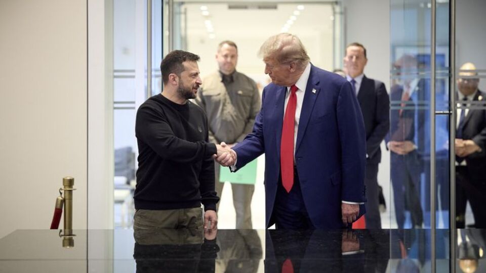 Trump, Zelenskiy ile görüştü