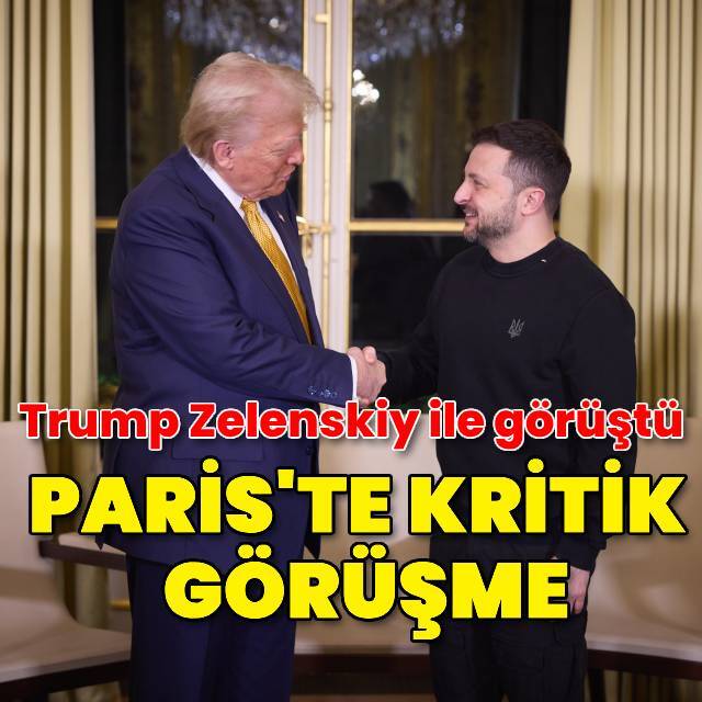 Trump, Zelenskiy ile görüştü