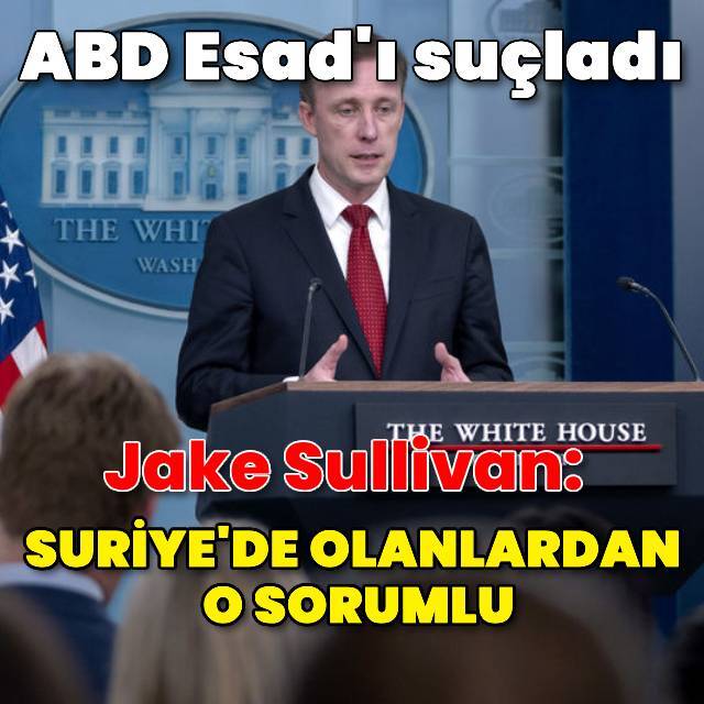 'Suriye'de olanlar Esad'ın suçu'