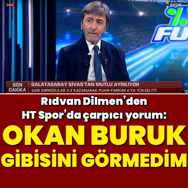 "Okan Buruk gibisini görmedim"