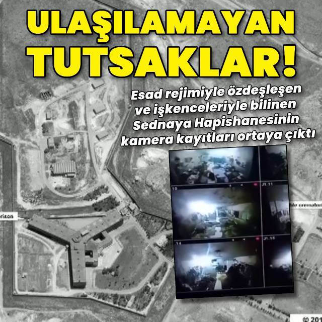 Sednaya Hapishanesinde ulaşılamayan tutsaklar görüntülendi