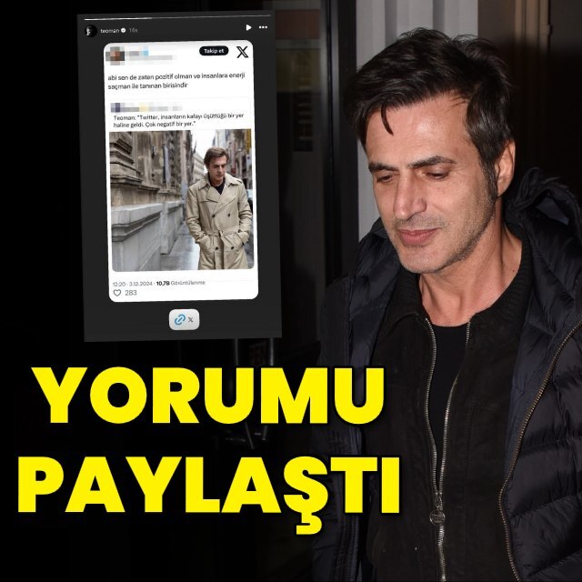 Yorumu paylaştı