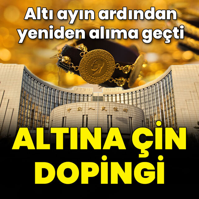 Altına Çin dopingi