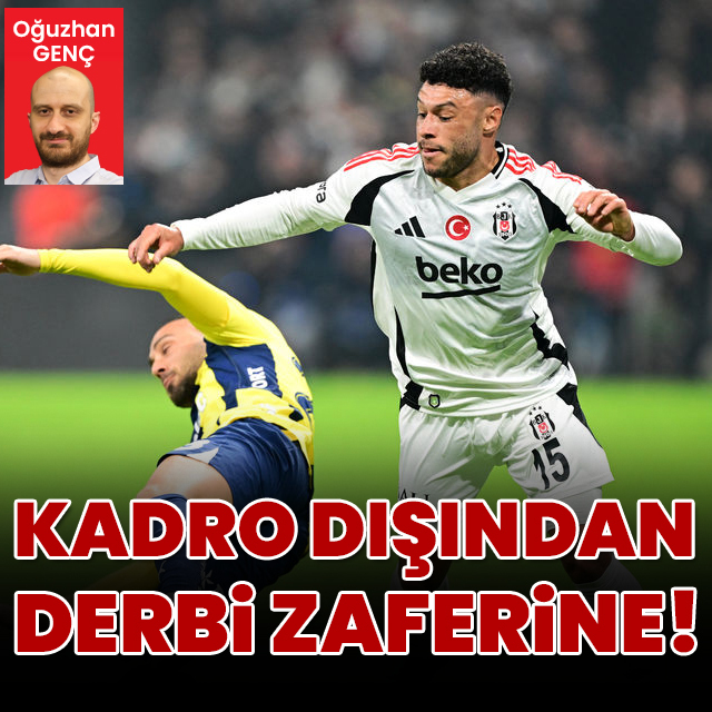 Kadro dışından derbi zaferine!