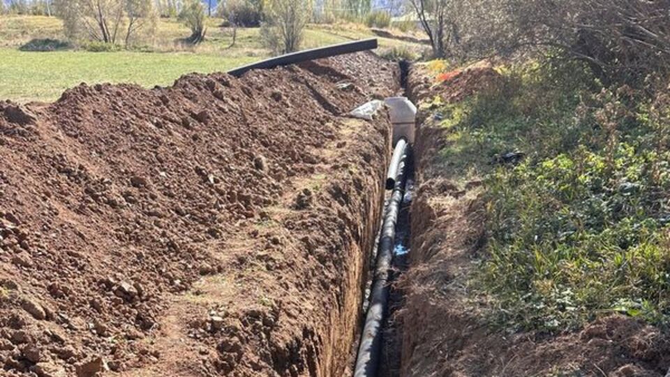 Hakkari'de 7 köy ve mezradaki kanalizasyon çalışmaları