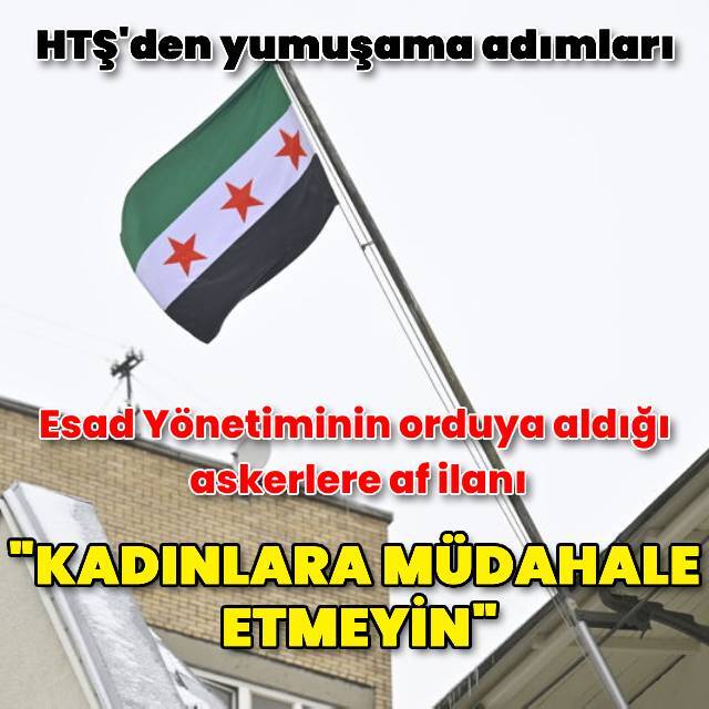 HTŞ'den Yumuşama adımları