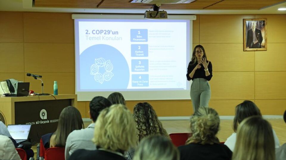 Antalya Büyükşehir COP31'e adaylığını duyurdu