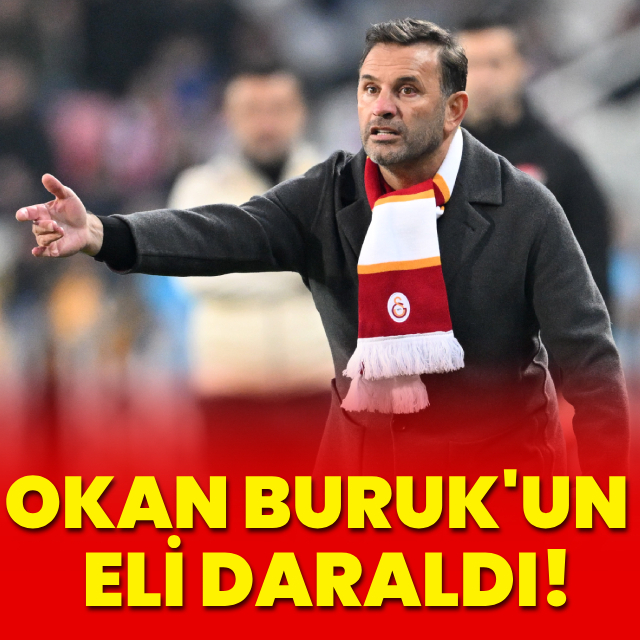 Okan Buruk'un eli daraldı