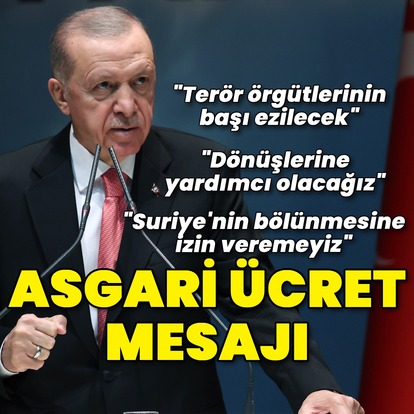 Cumhurbaşkanı Erdoğan'dan açıklamalar