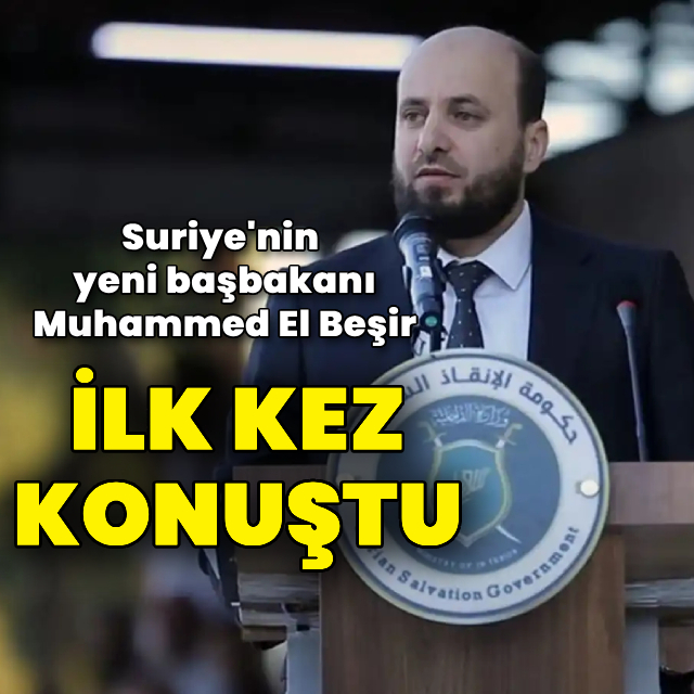 Suriye'nin yeni başbakanından ilk açıklama