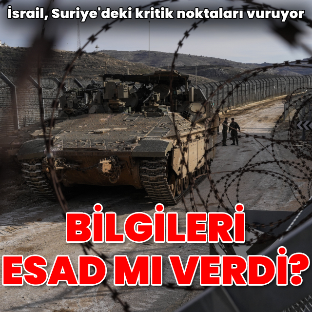 İsrail'den kritik noktalara saldırı