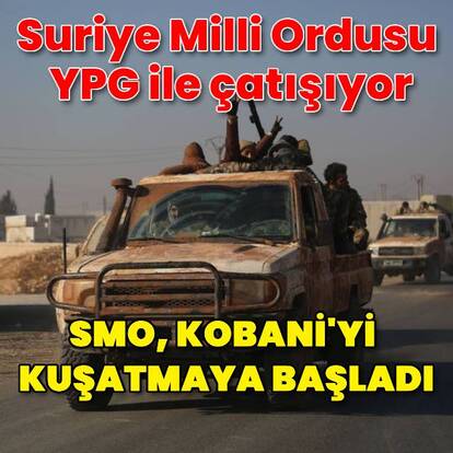  Kobani yakınlarında çatışma