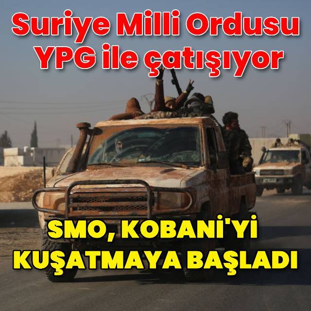 Kobani yakınlarında çatışma