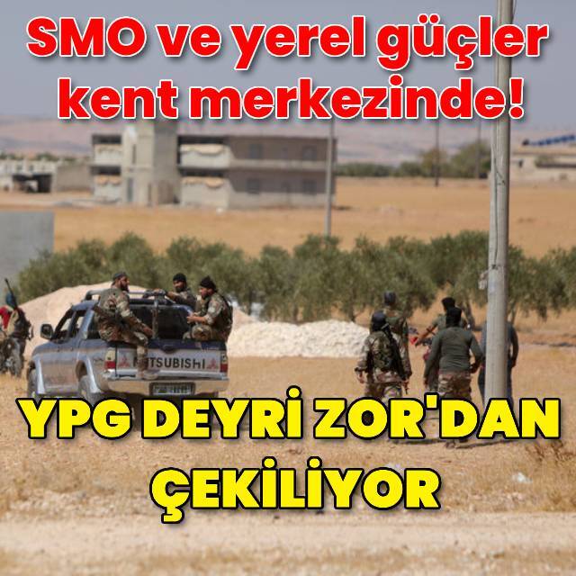 YPG Deyri Zor'dan çekildi