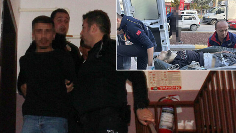 Ablası ile eniştesi kavga etti! Barıştırmak istemişti!