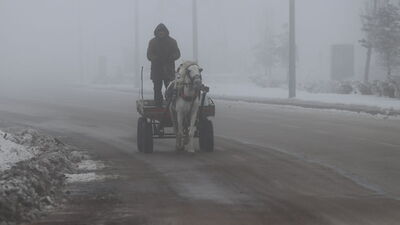 Eksi 17 ile en soğuk il oldu