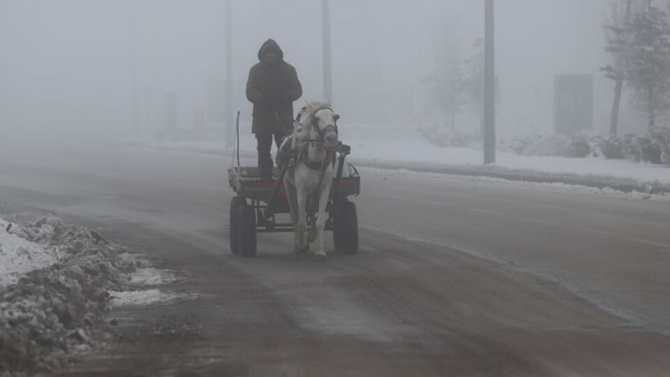 Eksi 17 ile en soğuk il oldu