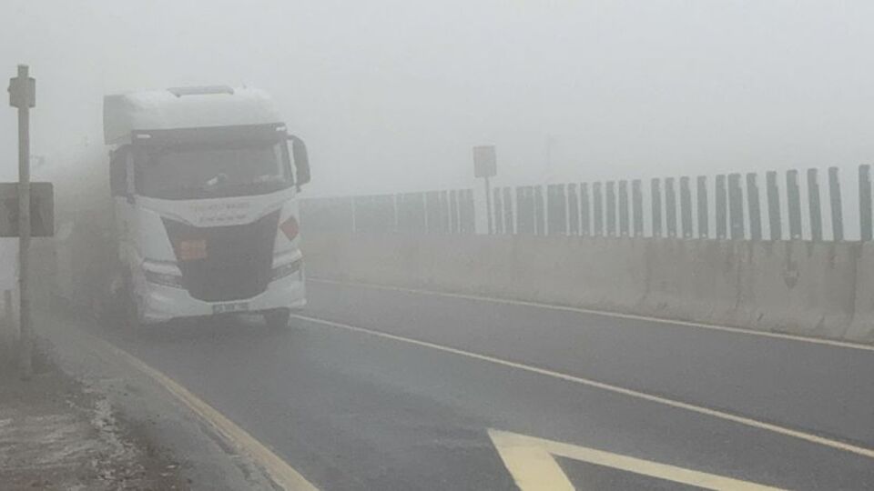 Bolu Dağı'nda göz gözü görmüyor!