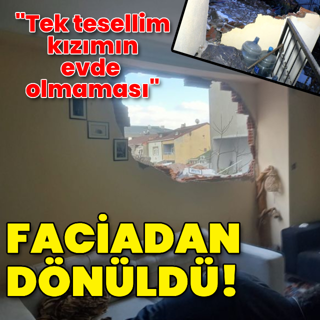 Faciadan dönüldü! "Tek tesellim kızımın evde olmaması"