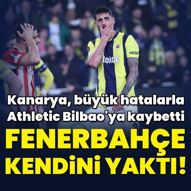Fenerbahçe kendini yaktı!