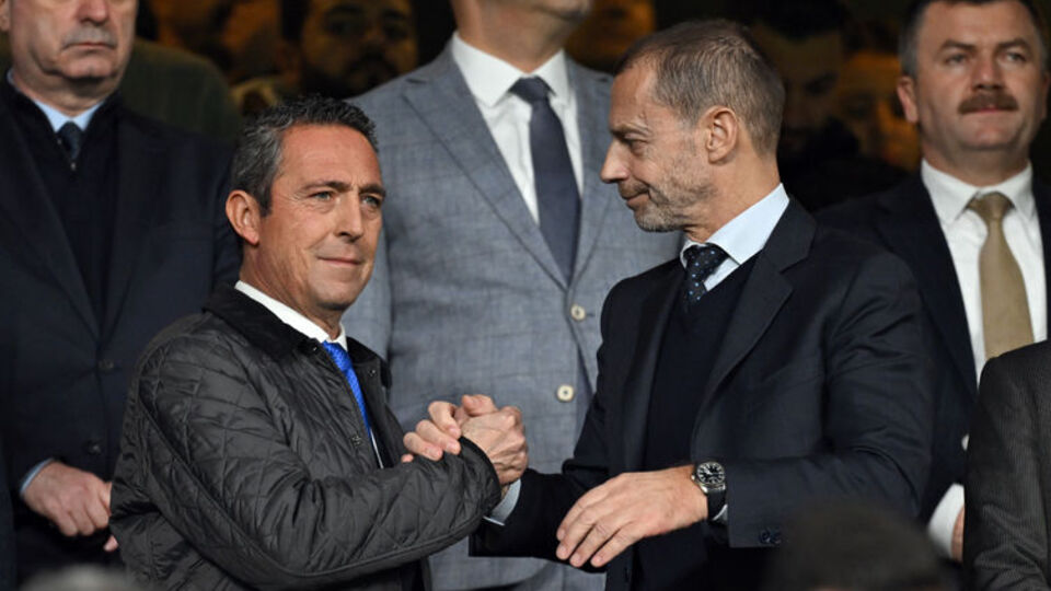 UEFA Başkanı Ceferin, Kadıköy'de