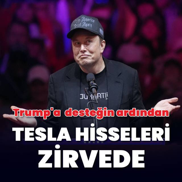 Tesla'nın hisselerinde tarihi zirve