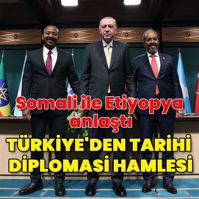 Ankara'da tarihi anlaşma