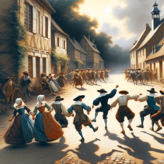  Bütün bir şehri dans ettiren salgın!