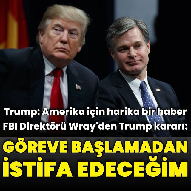 FBI Direktörü Trump göreve başlamadan istifa kararı aldı