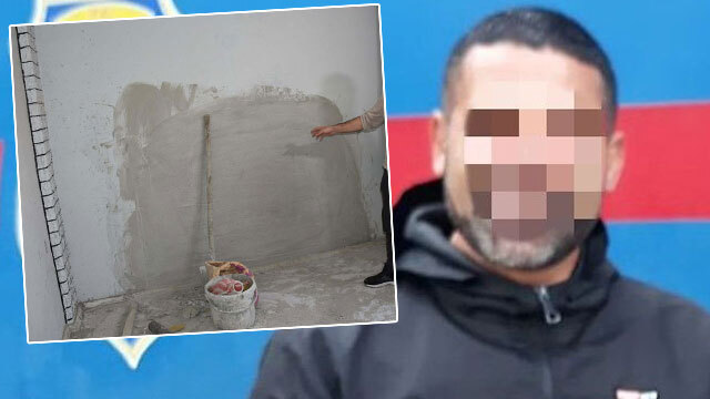 Balyozla duvarı yıkıp komşunun eşyalarını çalmıştı!