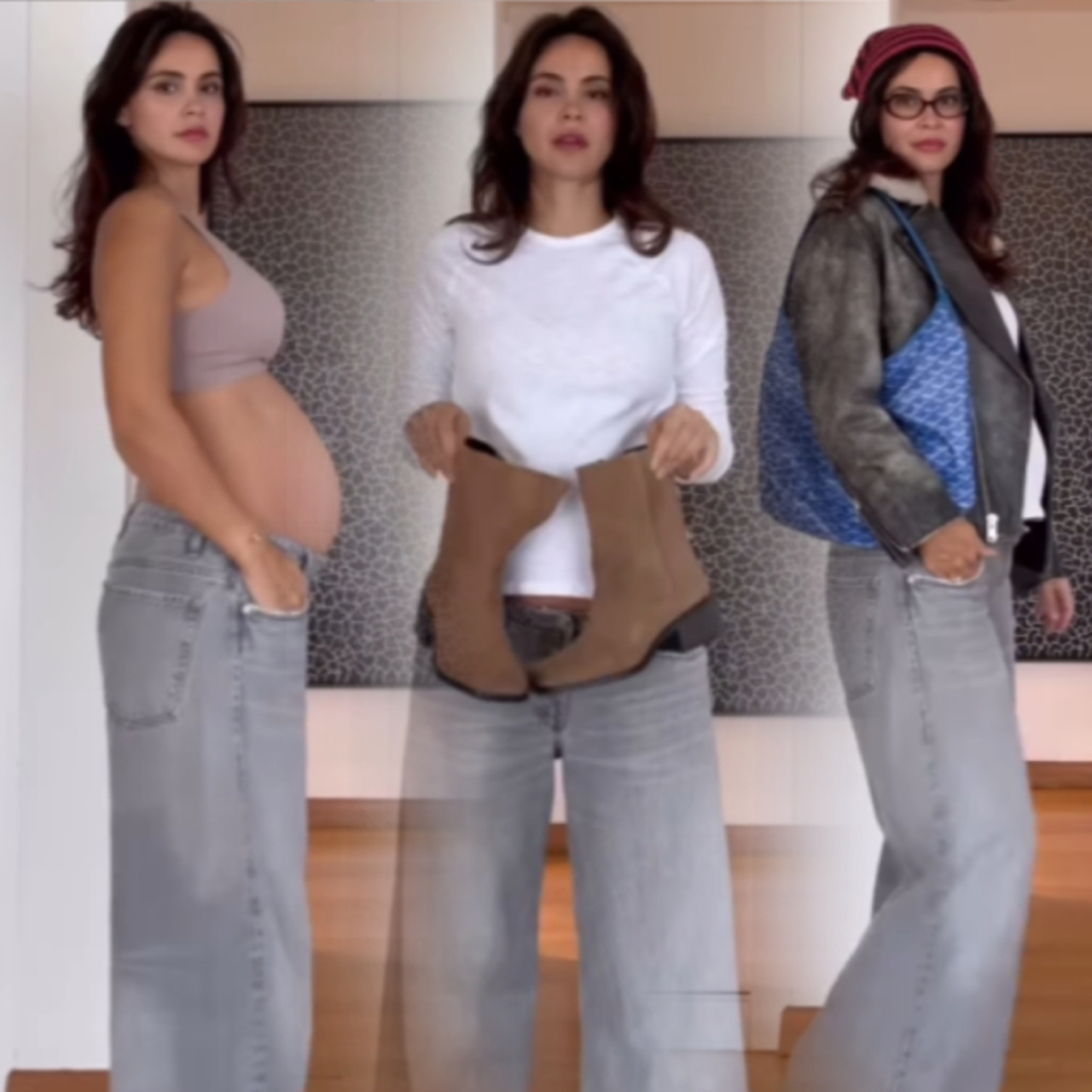 Zeynep'in günlük hamile pozları